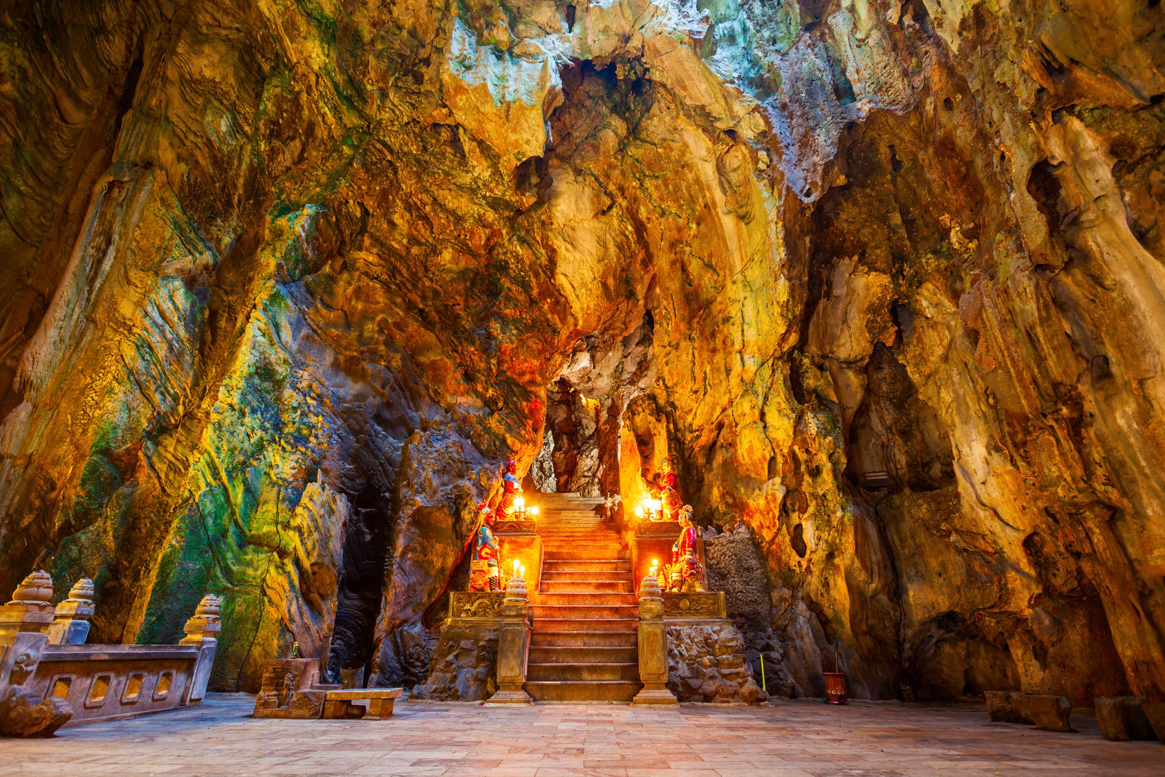 Marble Mountains Cave in Danang